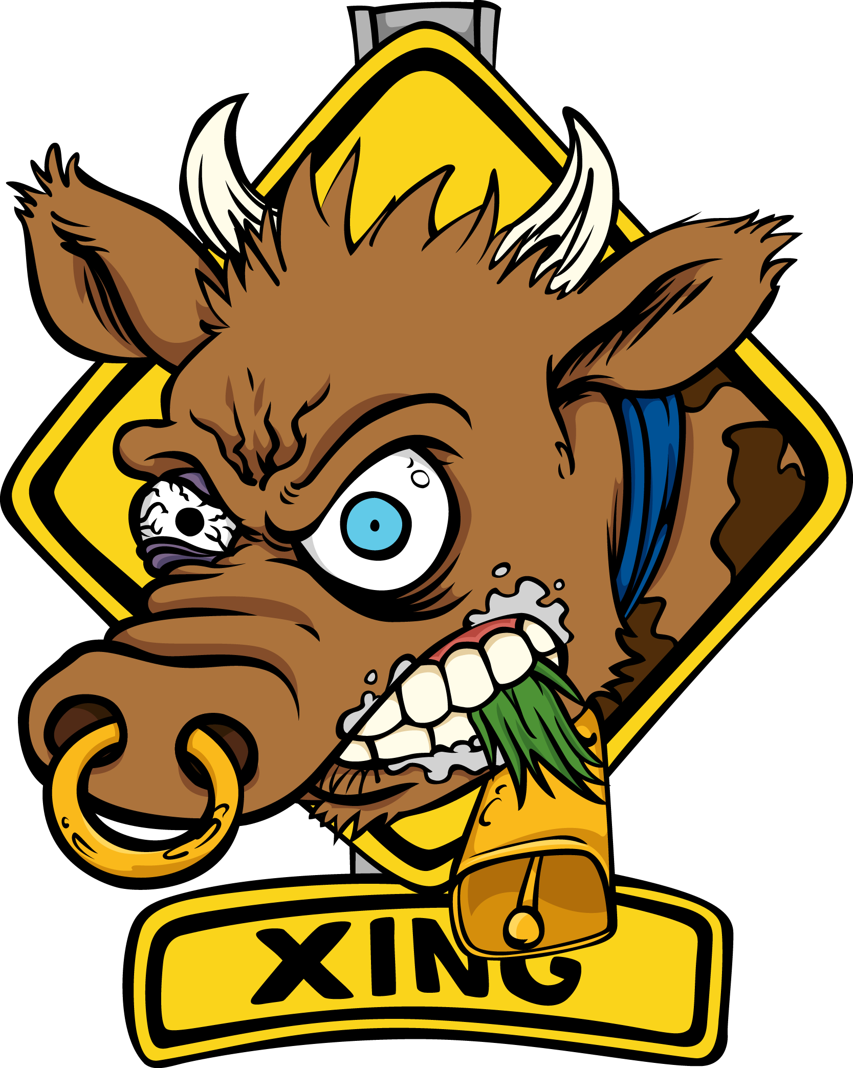 Mad Cow Crossing Logo